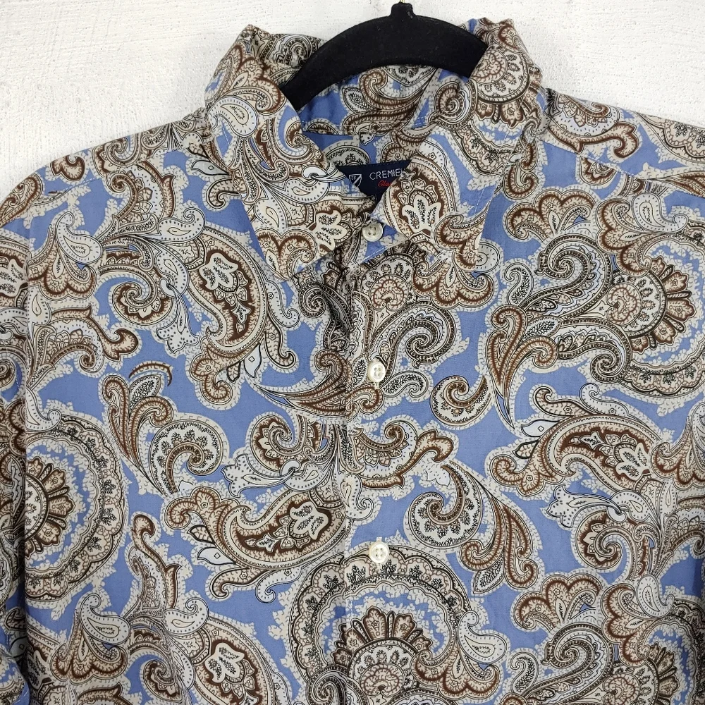 CREMIEUX MENS BUTTON SHIRT - Picture 5 of 10